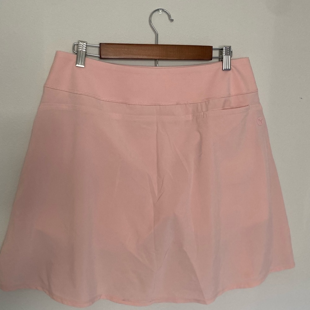 NWOT - Puma Women's PWRSHAPE Solid Skort - Size Large Color: Rose Dust - Picture 8 of 11